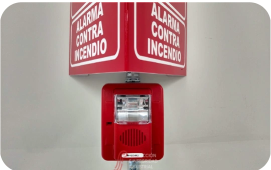 Alarma contra incendio