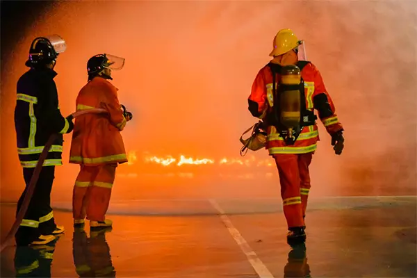 Tipos de trajes de bombero